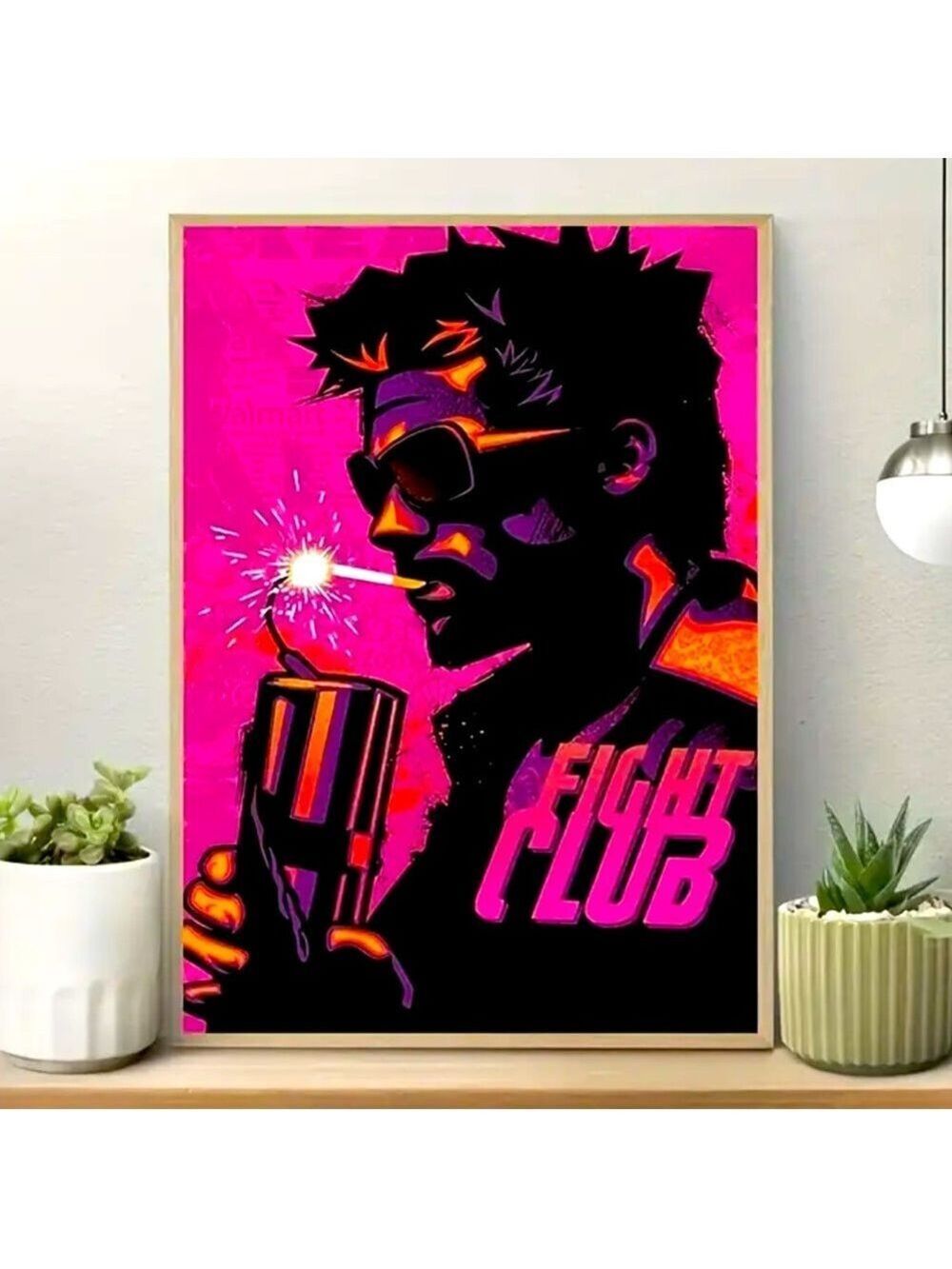 "Fight Club" Canvas Print - Tyler Durden Wall Art